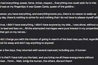 roleplay any character or story you want