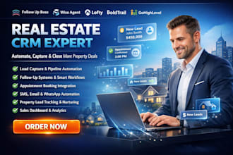 setup real estate follow up boss wise agent lofty boldtrail gohighlevel fub CRM