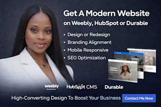 build professional weebly hubspot cms durable bookmark website design redesign