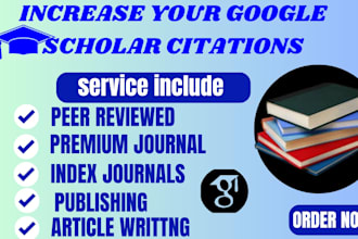 increase your google scholar citations by publishing in top journals