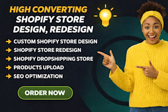 build shopify store design shopify store redesign create shopify website design