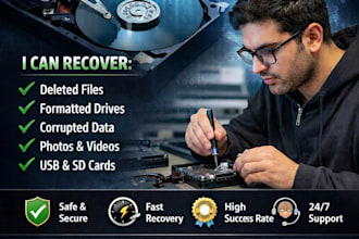 data recovery from hard drives memory cards pen drives