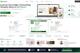 redesign your shopkit homepage for high conversions sales modem ui ux shopify