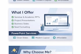 create professional powerpoint presentations and ppt slides