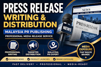 do press release distribution press release writing and malaysia PR publishing