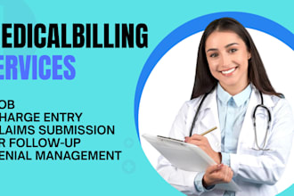 medical billing, charge entry, payment posting, and denial handling
