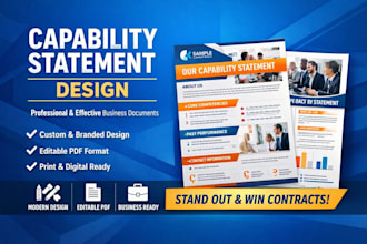 do professional business capability statement and capability statement
