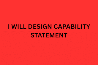 do professional capability statement and business capability statement
