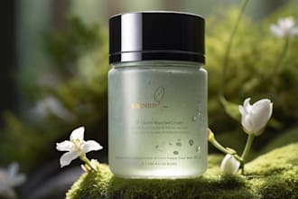 create luxury cosmetic product visuals