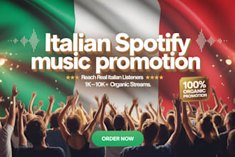 promote your spotify music in italy