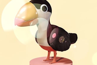 do stylized 3d model