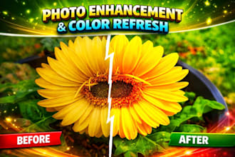 professionally edit your photos, retouch and enhance