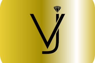 design a modern monogram logo