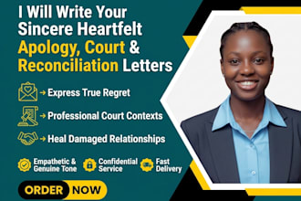 sincere heartfelt apology letter court apology reconciliation letter writing