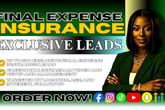 500 exclusive USA final expense leads, final expense insurance leads, google ads