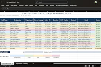 clean and organize your messy data in excel