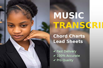 turn your music into accurate chord charts lead sheets