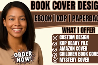 design book cover, ebook cover, kindle kdp paperback cover