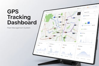 build a gps tracking system dashboard for vehicles and fleet management