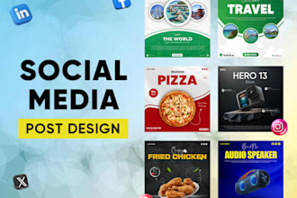 design social media post design, instagram post, facebook ads post