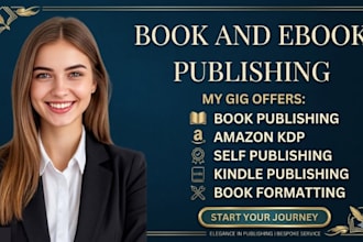 provide full kindle direct publishing, kdp paperback setup and keyword research