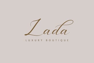 design a luxury and modern logo