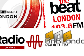 promote and broadcast your song exclusively across radio station in london live