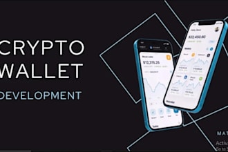 create crypto wallet, crypto exchange website and mobile app for you