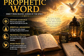 release a personalized prophetic word for your future