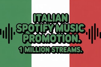 do spotify music promotion in italy