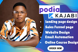 do podia, podia website online course website setup on kajabi, thinkific, podia