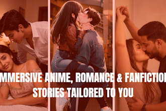 write a personalized romance, fanfiction, nsfw fanfiction or anime love story