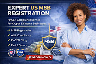 register US msb with fincen aml compliance msb registration USA crypto fintech