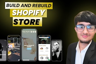 a high converting shopify website and online store
