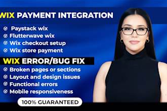 fix wix website errors, mobile issues and speed problems fast