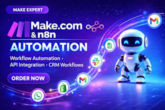 make automation make com integromat zapier n8n automation ai automation monday