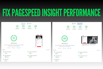 fix website lcp inp cls fcp core web vitals field data for google search ranking