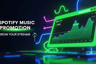 do organic spotify music promotion to real active listeners