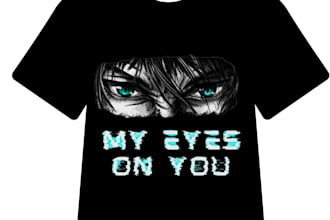 anime streetwear and aesthetic typography for t shirts