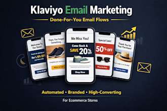 set up klaviyo email marketing SMS flows, SMS bump and automation for shopify