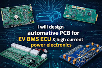 design automotive pcb for ev bms ecu high current power electronics