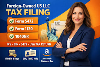 file your pro forma 5472 1120 1040nr foreign owned us llc with irs
