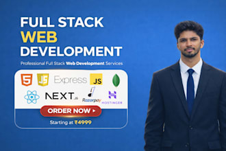 build modern full stack saas web app using next js, react, node, mongodb