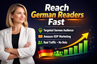 do germany ebook promotion  audience amazon KDP book marketing kindle