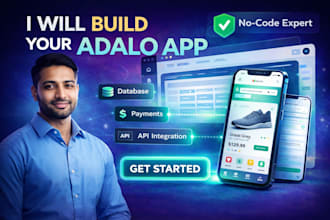 build adalo app development with database payments and api integration