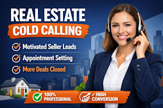 cold call french motivated sellers and set qualified real estate appointments