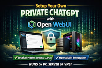 install and setup open webui locally