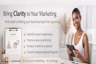 create an instagram marketing strategy for organic growth