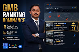 do google my business gmb ranking and local SEO optimization