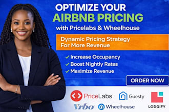 create set up and optimize airbnb vrbo listing pricelabs lodgify and guesty